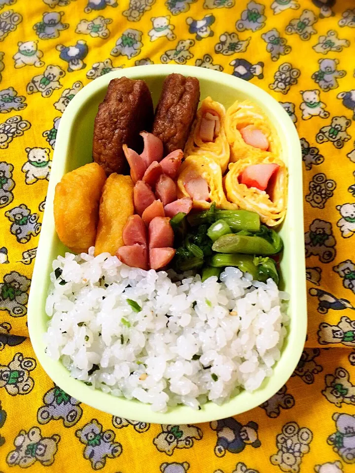 Snapdishの料理写真:4/8三女入学準備お弁当|marinaさん