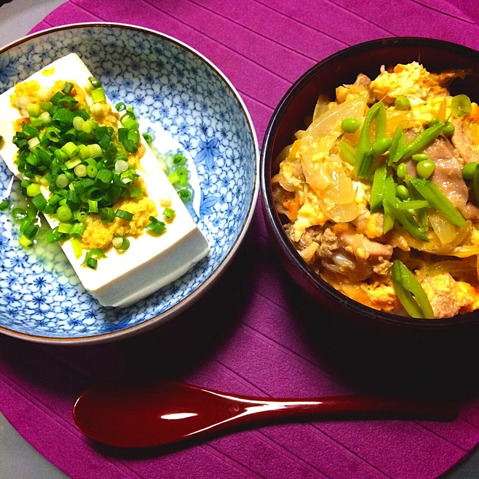 親子丼と冷奴|tsurusakiさん