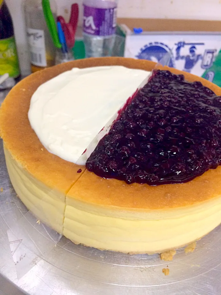 New York Cheese Cake & Blueberry Cheese Cake|willklhさん