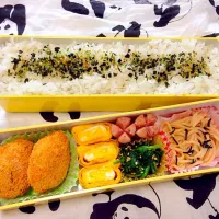 Snapdishの料理写真:彼氏のお弁当|えりかさん