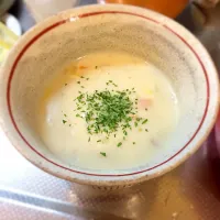 Snapdishの料理写真:クラムチャウダー|まーたんさん