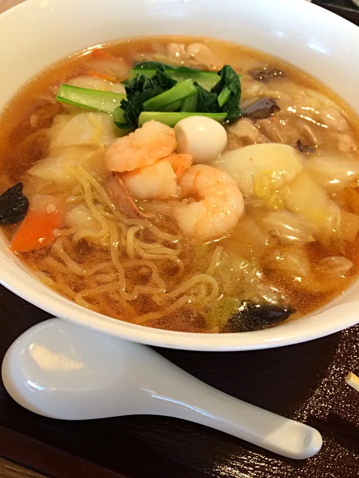 長スパ待ち時間に♨️湯あみの島でたんぽぽラーメン🍜|Ryokoさん