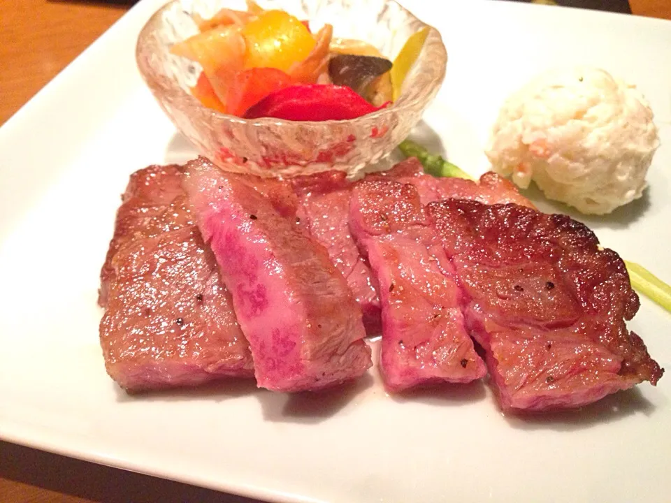 佐賀牛のステーキ Saga beef steak|Funky Chefさん