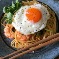 アジアン風パスタ