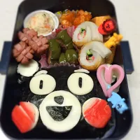 Snapdishの料理写真:くまもん☆キャラ弁|Sakiさん