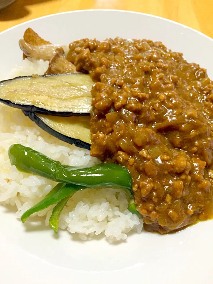 Snapdishの料理写真:野菜のキーマカレー|Toshiyuki Yamanakaさん