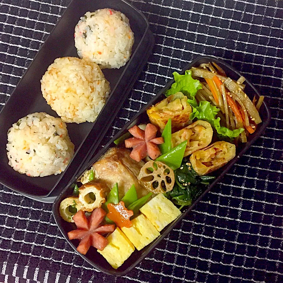 塩鯖と春巻きお弁当🍱|Ranaさん