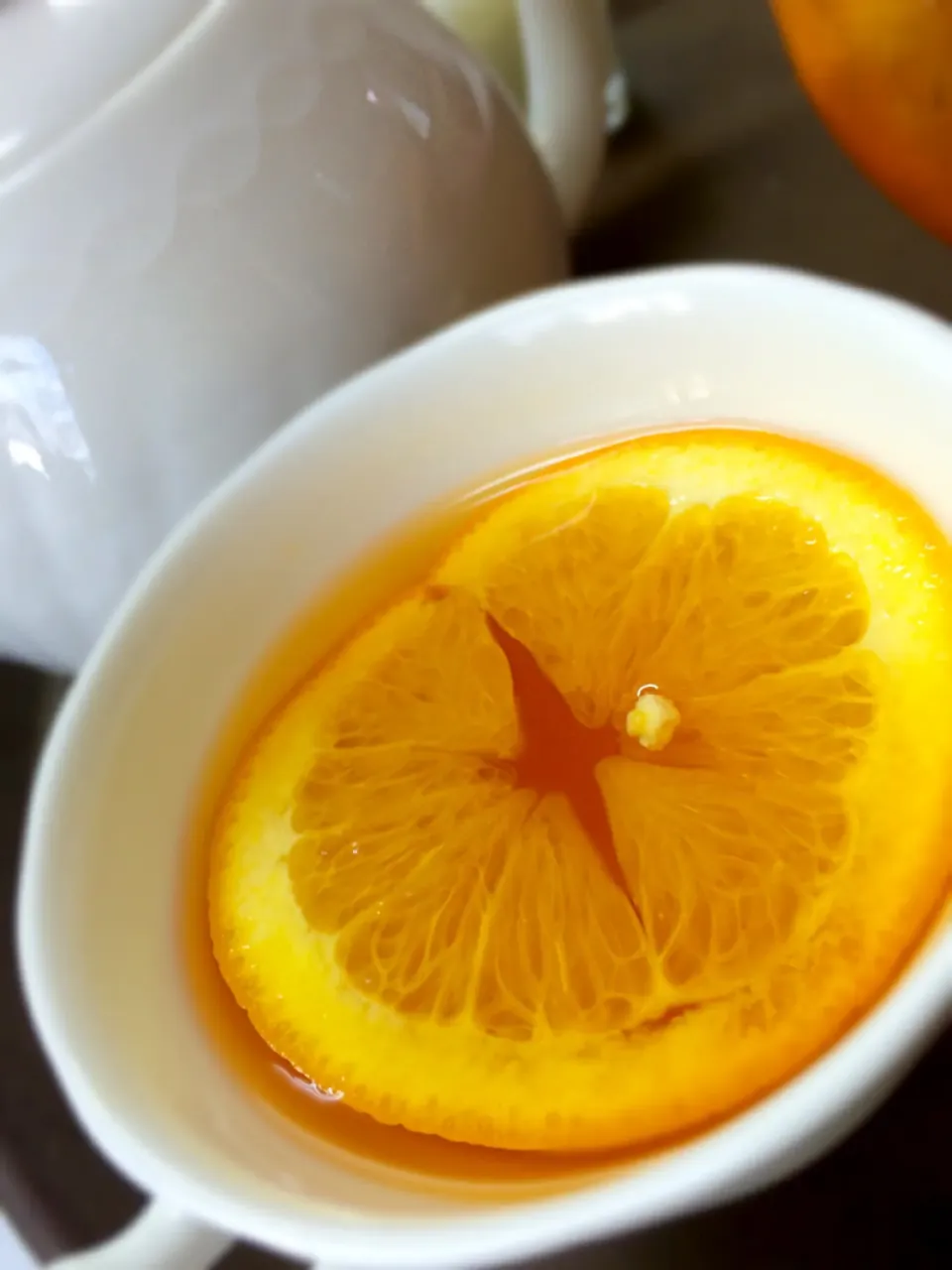 Snapdishの料理写真:Tea with Orange|ともさん