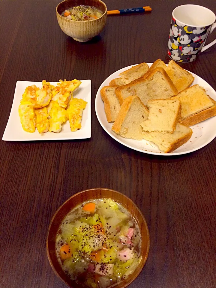 Snapdishの料理写真:2015.4.9 晩御飯|あいさん