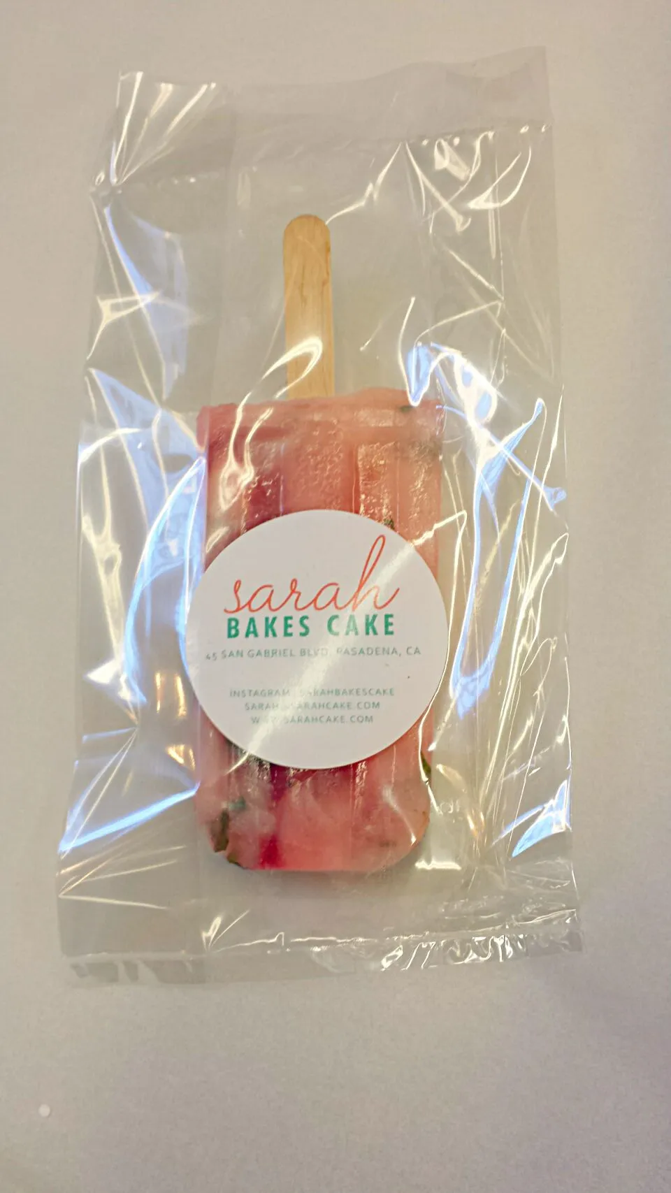 Snapdishの料理写真:Lychee strawberry mint popsicle|sarah kangさん