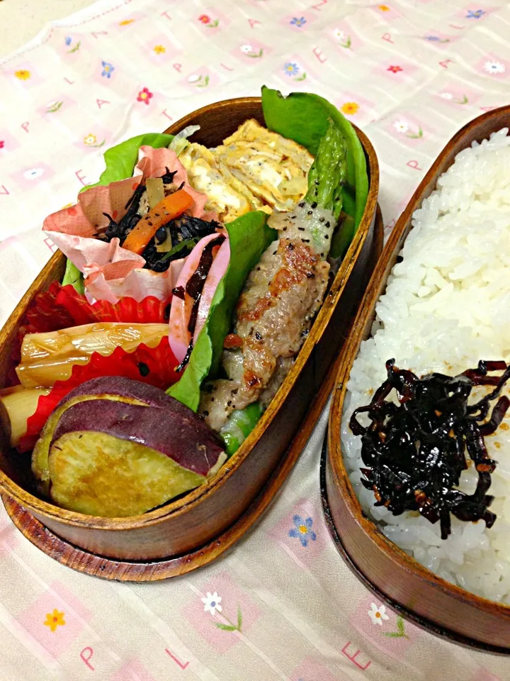 Snapdishの料理写真:4月10日お弁当…|Kumi Satouさん