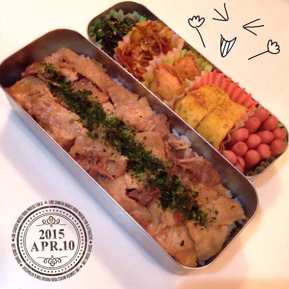 Snapdishの料理写真:主人シンプルお弁当❤︎|Makinsさん