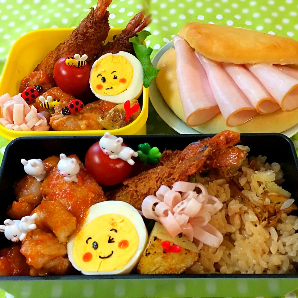 女の子弁当♪                                        チキンケチャップソテー！！|志野さん