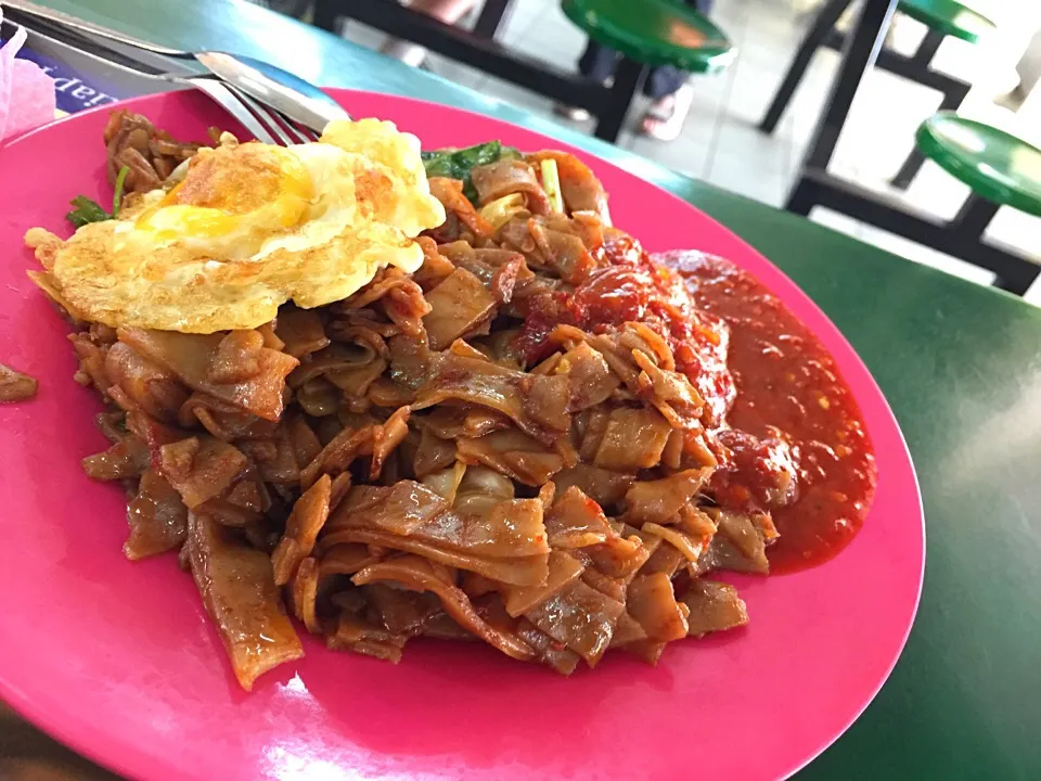 Kueh tiaw goreng|Yoku kuu kyaku daさん