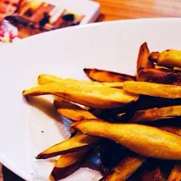 Sweet potato fries #vegan