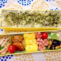 Snapdishの料理写真:彼氏のお弁当|えりかさん