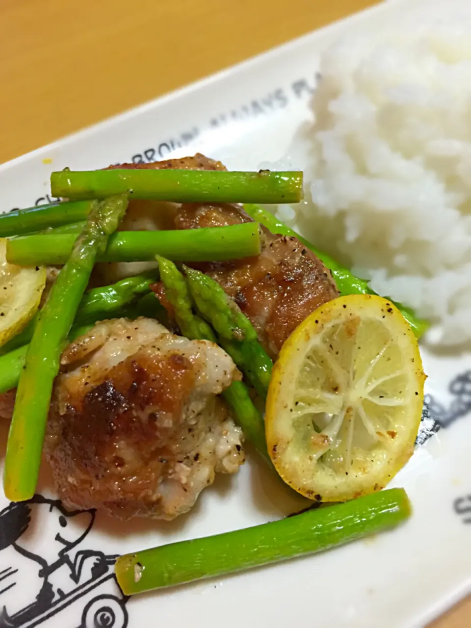 Snapdishの料理写真:鶏もも肉のグリルチキン|ゆきこさん