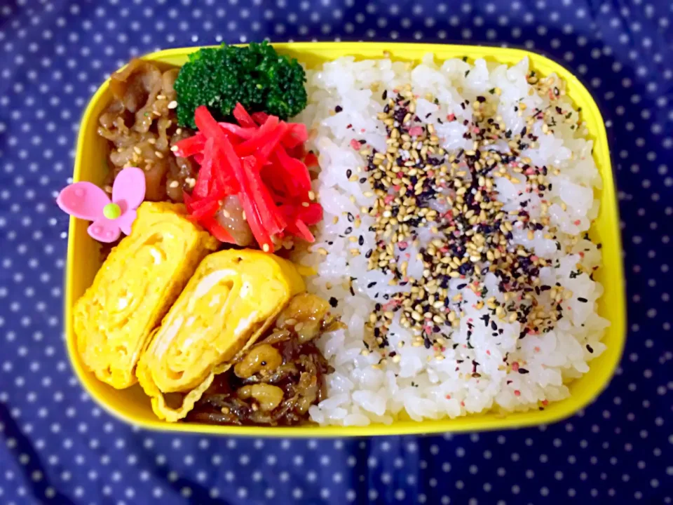 Snapdishの料理写真:4月10日自分用お弁当|つんさん