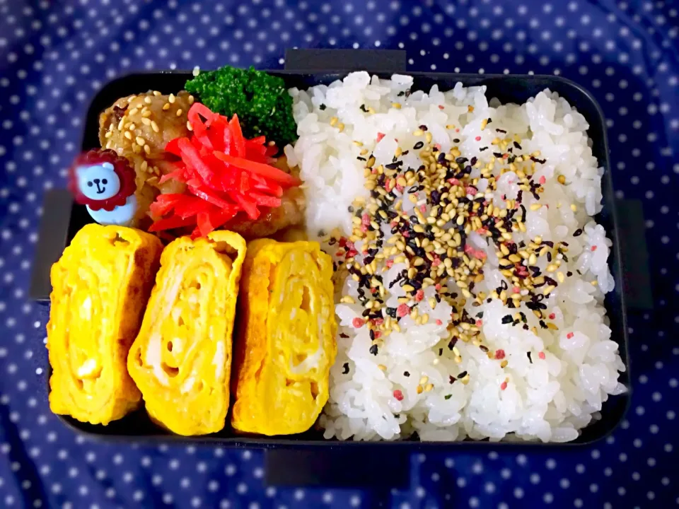 Snapdishの料理写真:4月10日旦那さん弁当|つんさん