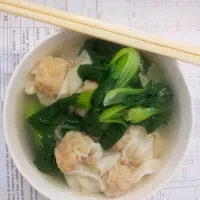 Shrimp wontons and 小棠菜~|Jeanieさん