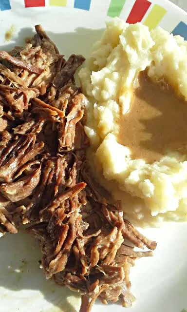 Pot Roast and Gravy #Main dish with Garlic Mashed Potatoes #Side dish  #Easter 2015 #Dinner #Beef|Alisha GodsglamGirl Matthewsさん