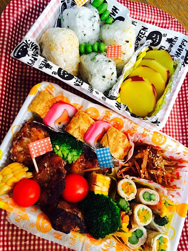 Snapdishの料理写真:お花見 ピクニック弁当|kanさん