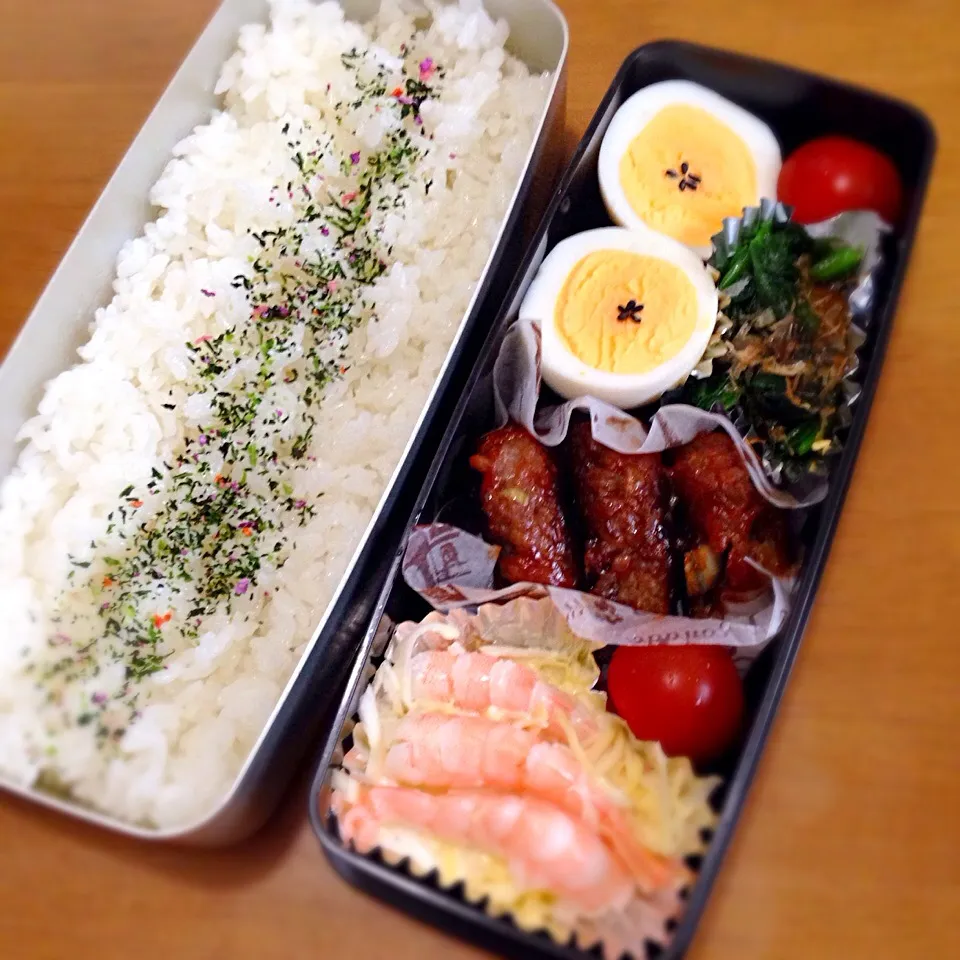 Snapdishの料理写真:お弁当4.10|きたろうさん