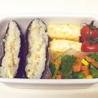 Snapdishの料理写真:初おにぎらず弁当|nahokoさん