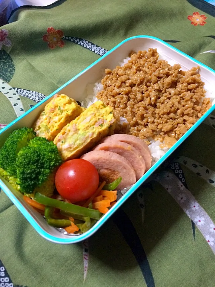 Snapdishの料理写真:4月10日のお弁当|くまこさん