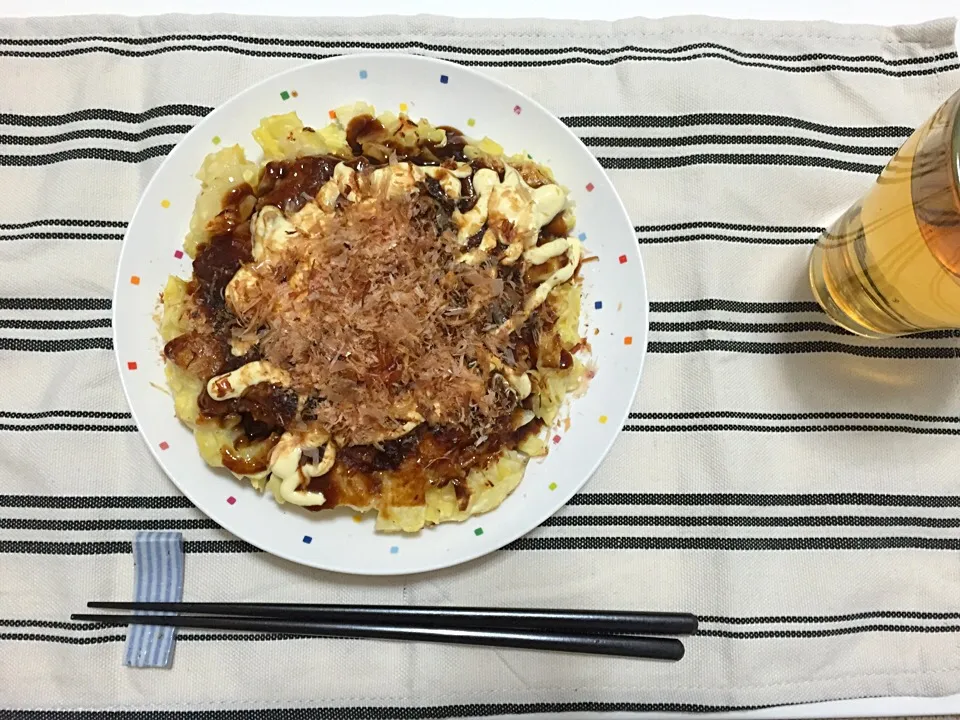 お好み焼きっぽいもの|れいなさん