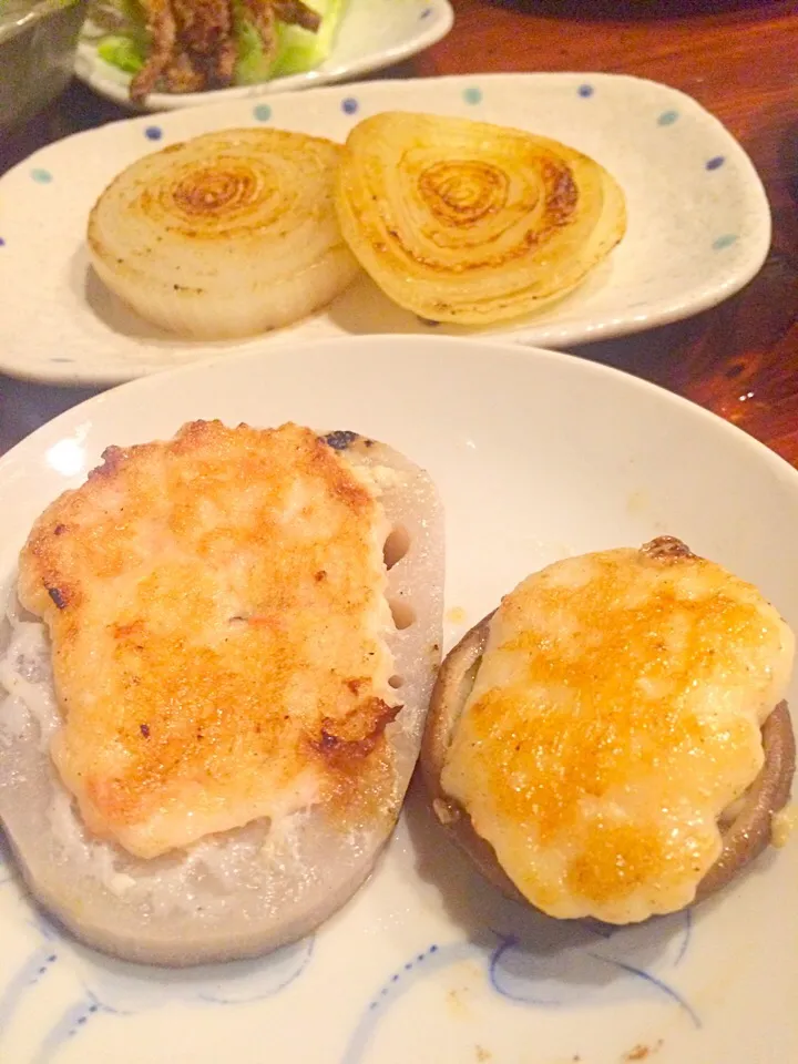 レンコンと椎茸の海老新庄焼きo(^_^)o|バリィちゃんさん