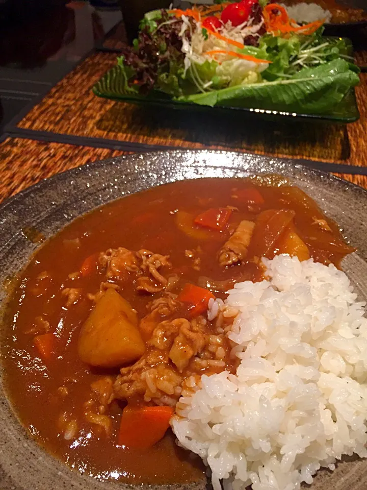 Snapdishの料理写真:忙しかったのでサッと作ったカレー|maroさん