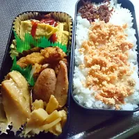 Snapdishの料理写真:4月11日お弁当。|m。さん