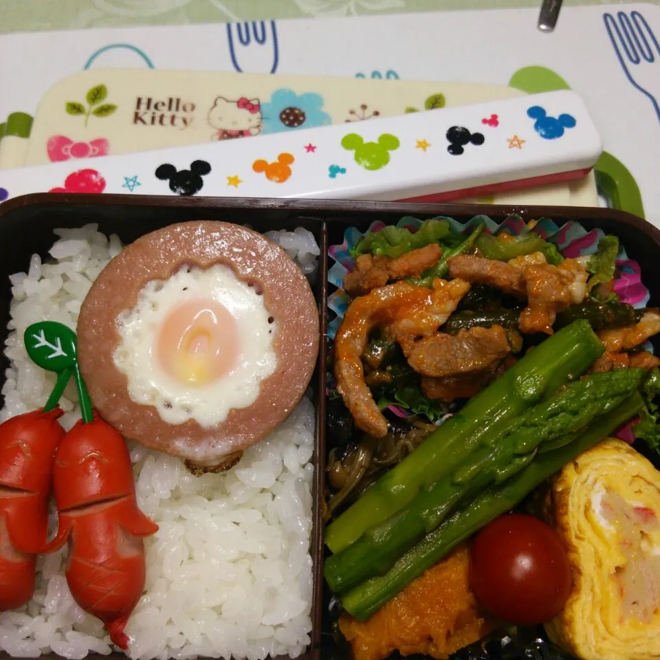 4月11日　高校生女子部活弁当♪|クッキングおやぢさん