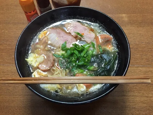 ラ王🍜、醤油味❗️꒰#'ω`#꒱੭✨|サソリさん