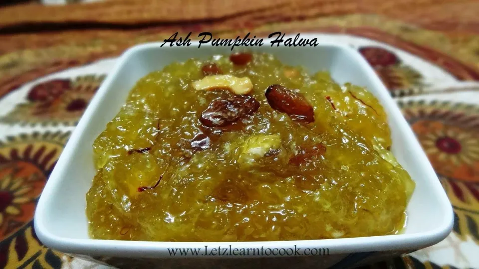 Ash Pumpkin Halwa/Dessert|Letzlearntocookさん