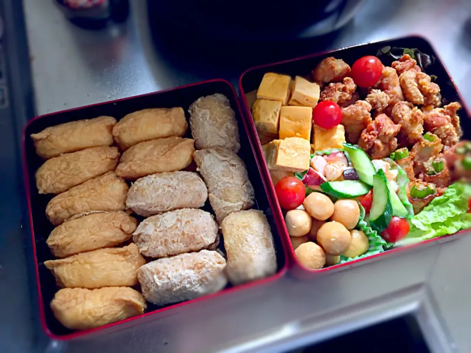 Snapdishの料理写真:お花見弁当〜|sewashiさん