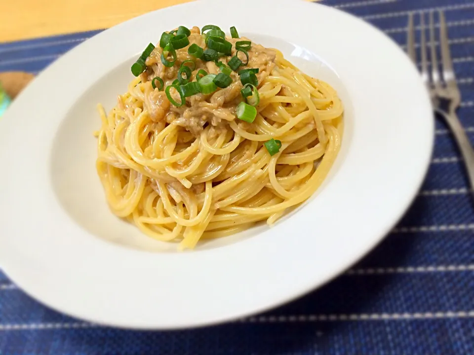 なめたけとゆず胡椒のパスタ|misakiさん