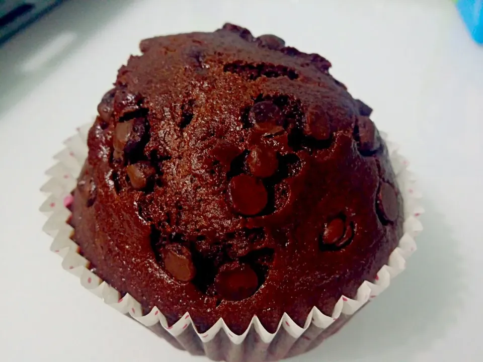 Snapdishの料理写真:Moist Choc Chips Muffin 😉 😍 👄 👅 👍|🌷lynnlicious🌷さん