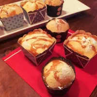 Snapdishの料理写真:卵白カップケーキ|はゆさん