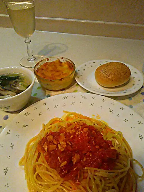 食べたかったの～、トマトパスタ|紫音さん