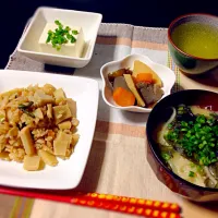 Snapdishの料理写真:【初】晩御飯は和食で！|きむさん