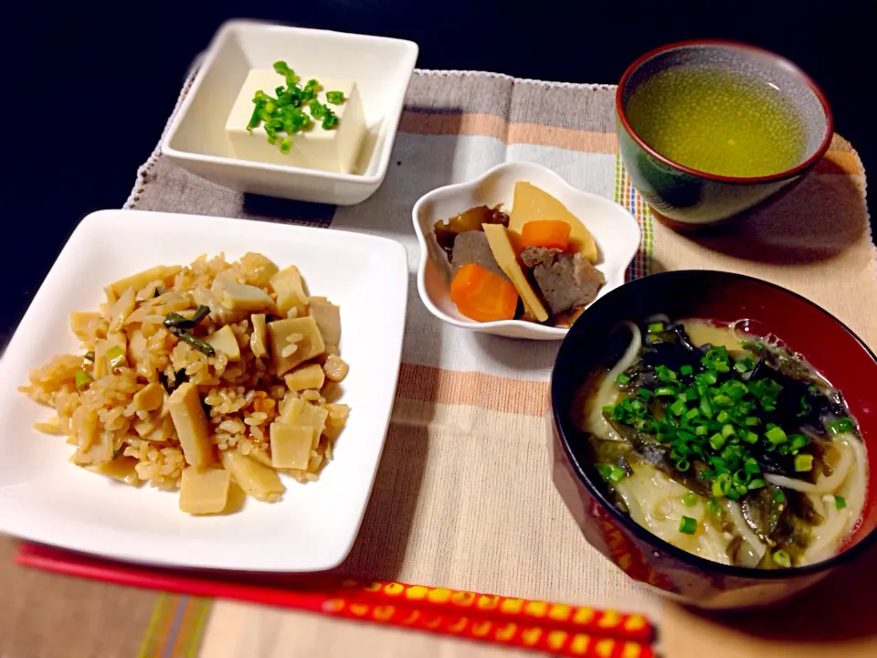 【初】晩御飯は和食で！|きむさん