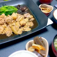 【晩ご飯】鶏肉と小松菜の治部煮風！？|yo-Pさん