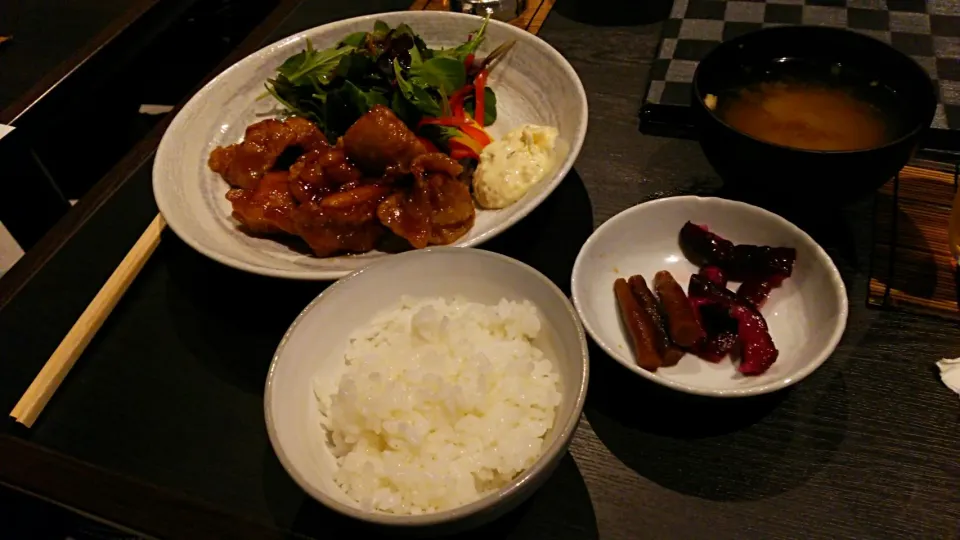 鶏南蛮焼き定食＠東銀座・無玄流|273さん