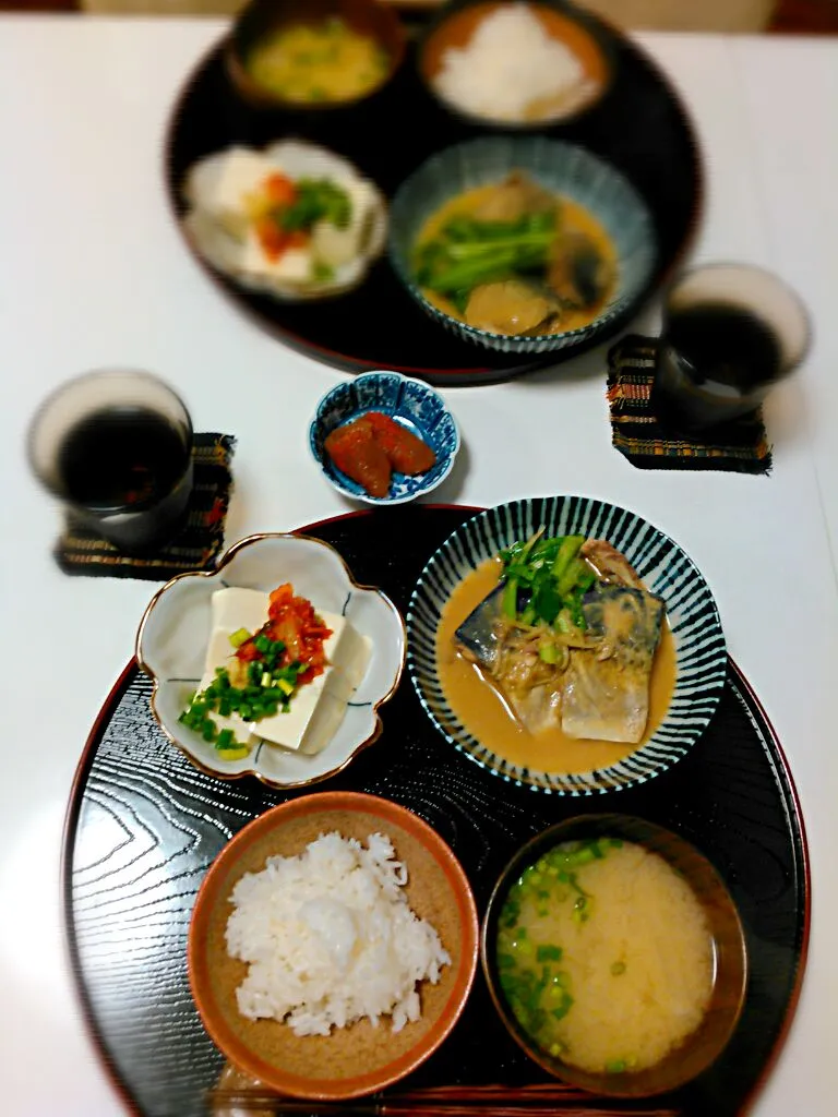 さばの味噌煮定食|よっこさん