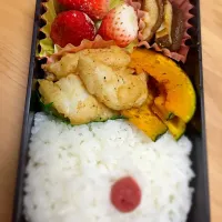 Snapdishの料理写真:お弁当20150410|こうままさん