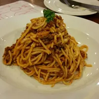 Snapdishの料理写真:Meatty Spaghetti ❤|yuukicuentoさん