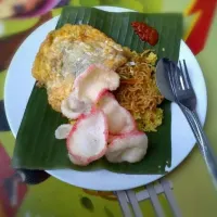 "Nasi Kuning" Indonesian foods #IndonesiaCullinary #lovefood|azkaさん