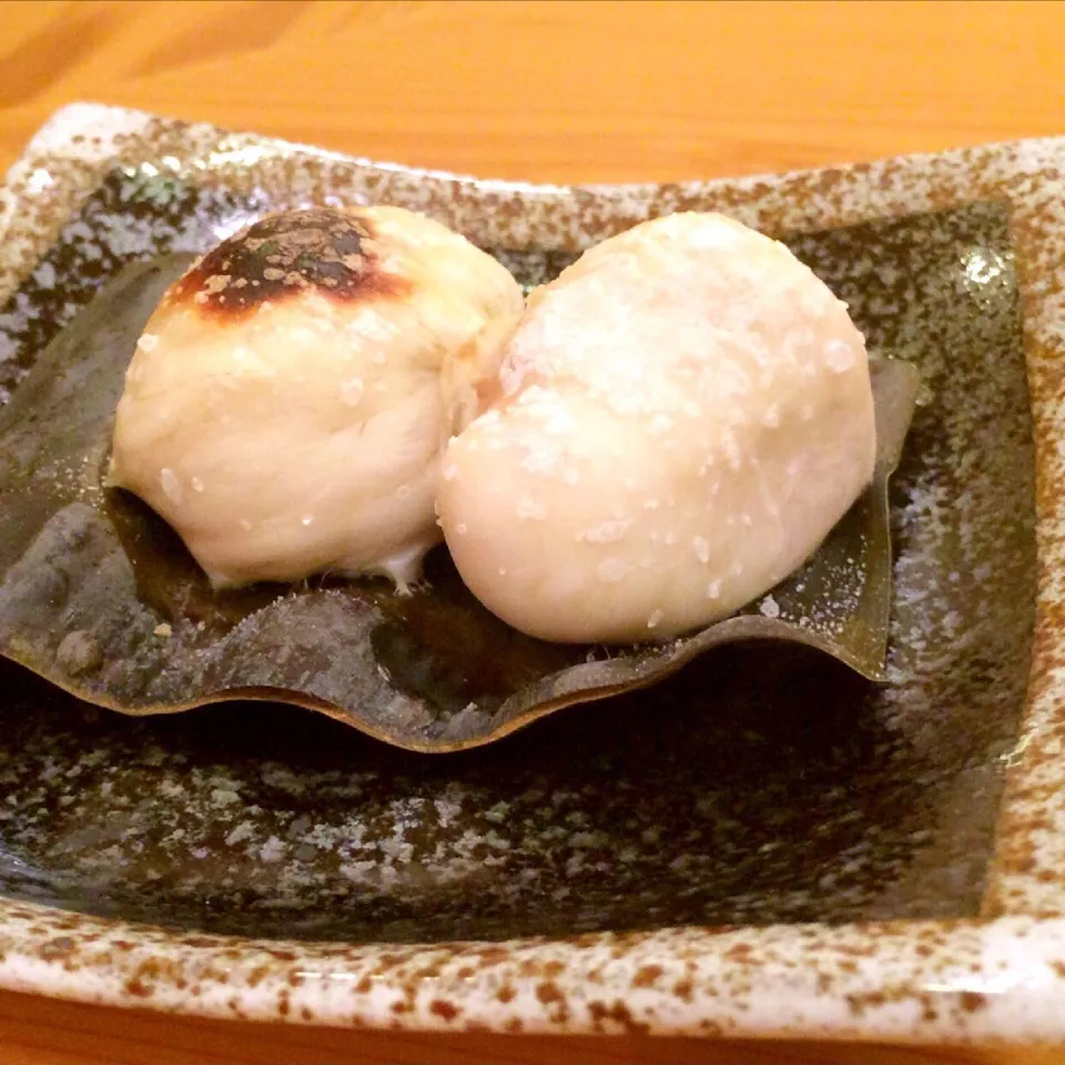 Snapdishの料理写真:河豚の白子焼きです☆|ビビチョコさん